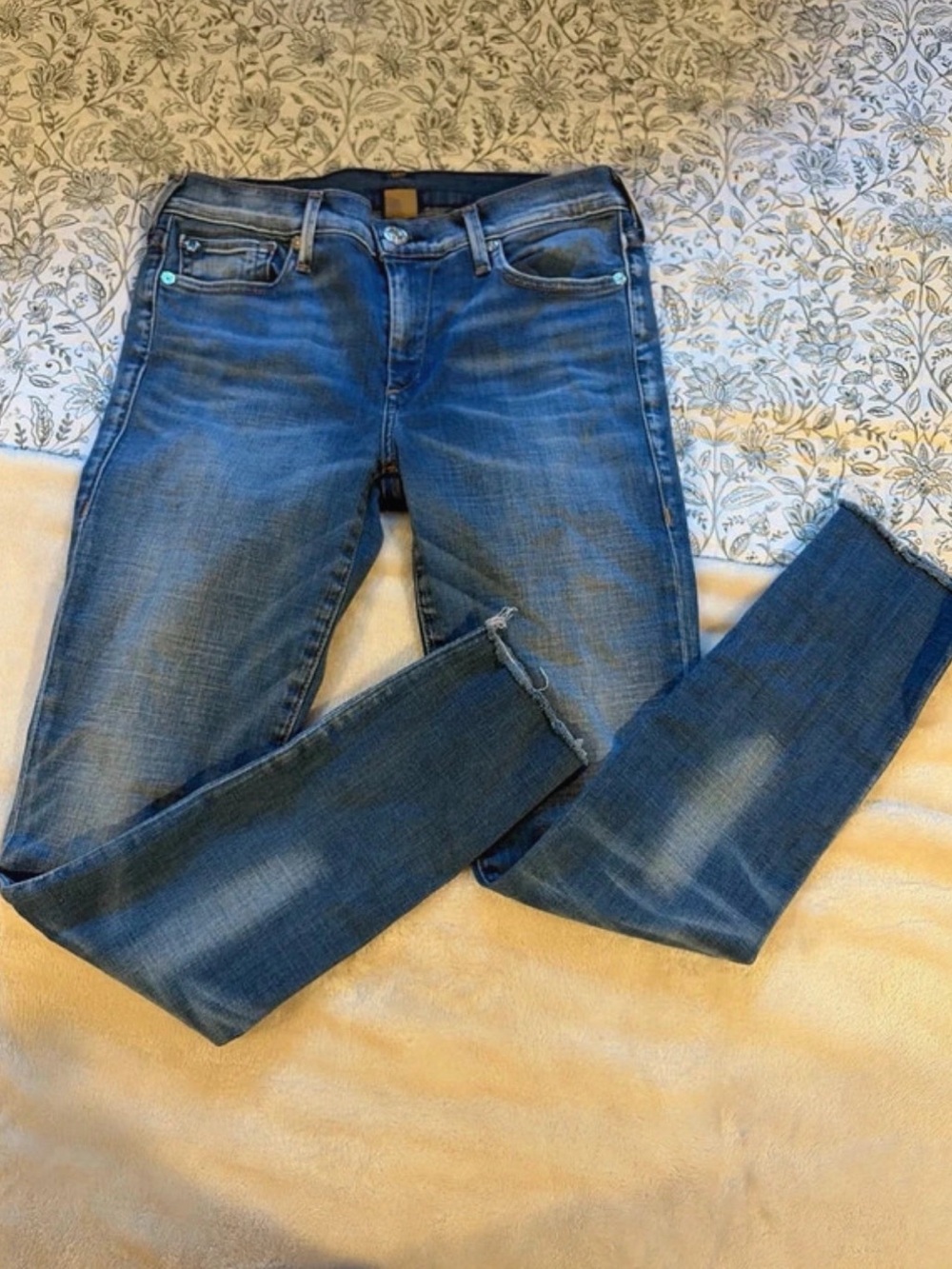 True religion Classic Women's Blue Denim Skinny Jeans